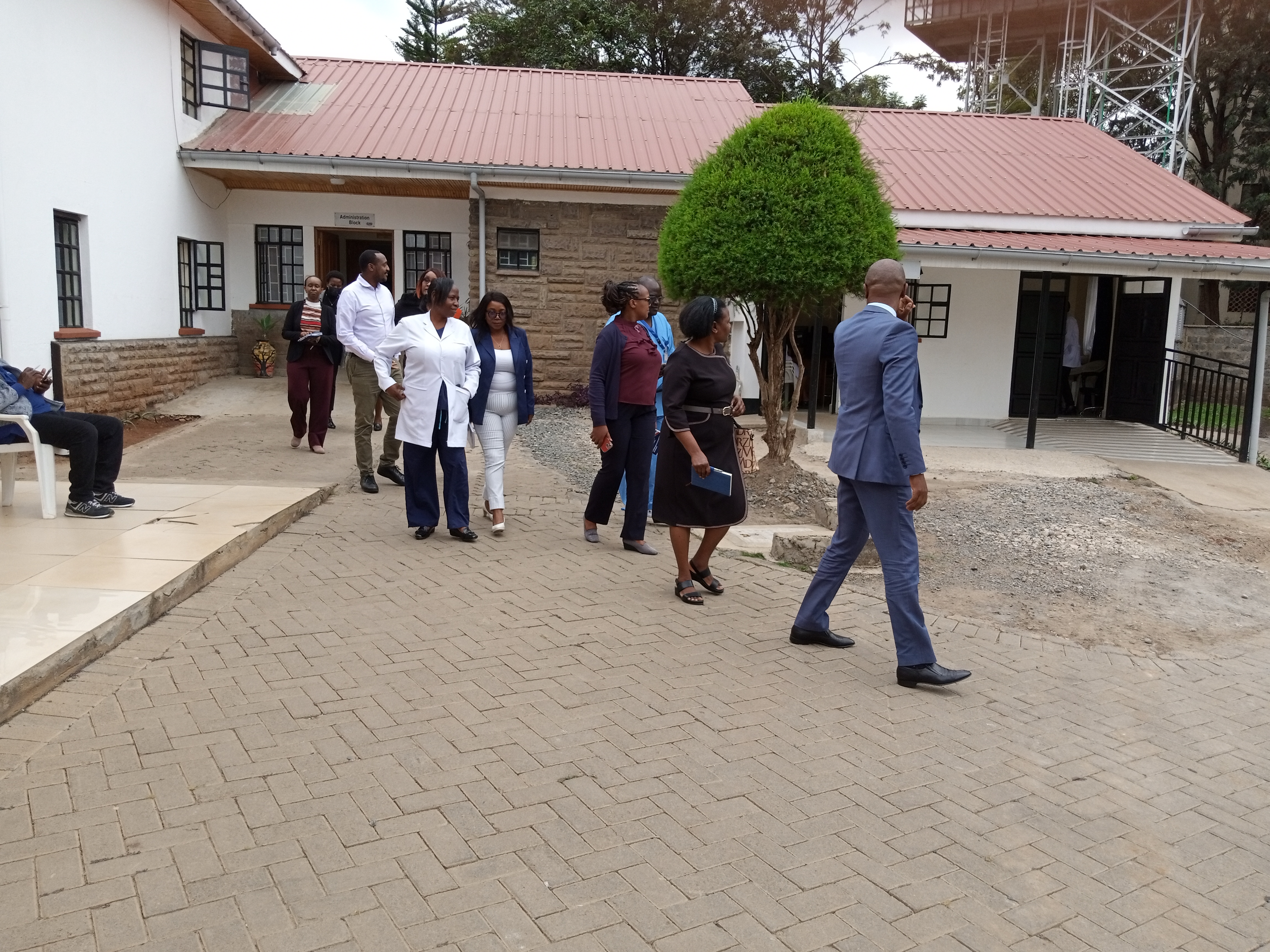Courtesy Visit by Representatives from the Office of the Director-General for Health